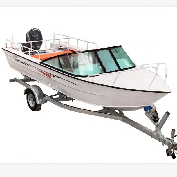Fishing Boat Fiberglass - KAIP Роскошная алюминиевая яхта 5,28 м