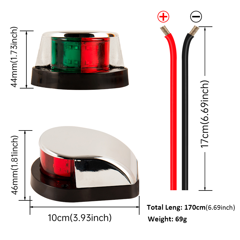 Светодиодный навигационный фон – обзор и цена Fishing Boat Navigation Light
